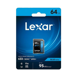 TARJETA SD LEXAR PROFESSIONAL 64 GB
