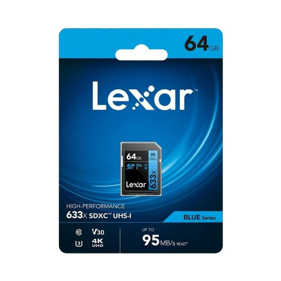 TARJETA SD LEXAR PROFESSIONAL 64 GB