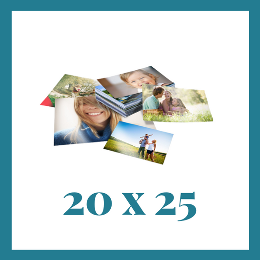 Impresión fotográfica  20 X 25 cm