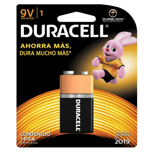 Batería Duracell 9V
