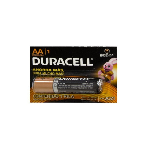 PILA DURACELL ALCALINA AA